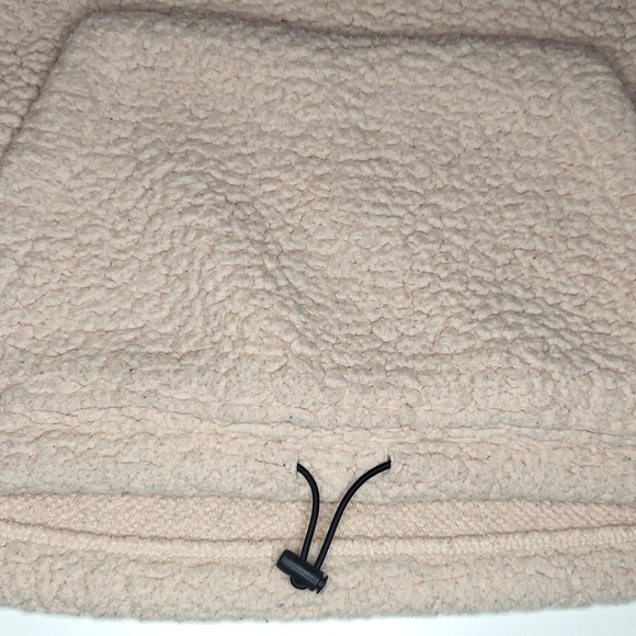 VS VICTORIAS SECRET PINK SHERPA QUARTER ZIP SWEATER JACKET TOP XS - Picture 6 of 13